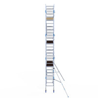 Rolsteiger Alumexx Extra 75x250 8,2m werkhoogte tegen de gevel