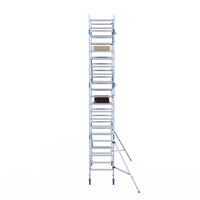 Rolsteiger Alumexx Extra 90x250 7,2m werkhoogte tegen de gevel