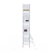 Rolsteiger Basic 135x250 9,2m werkhoogte tegen de gevel