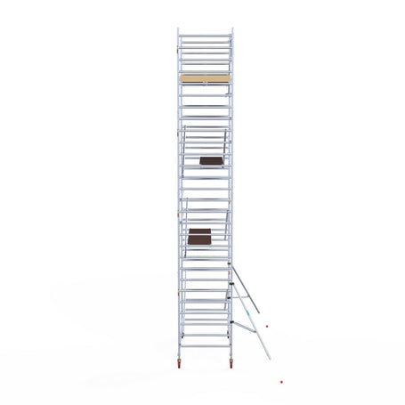 Rolsteiger Basic 135x250 9,2m werkhoogte tegen de gevel