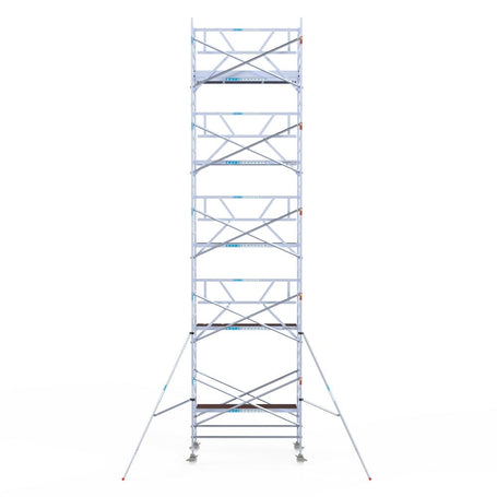 Rolsteiger Professional 135x250 11,2m werkhoogte tegen de gevel
