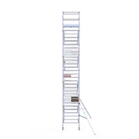 Rolsteiger Original 135x190 10,2m werkhoogte tegen de gevel
