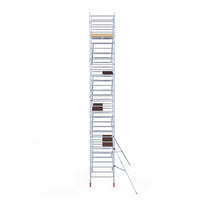 Rolsteiger Basic 135x305 10,2m werkhoogte tegen de gevel