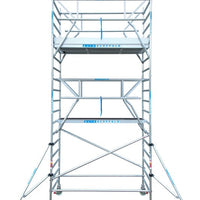 Steigeraanhanger 250 + Rolsteiger Euro 135x250 10,2m werkhoogte enkele voorloopleuning