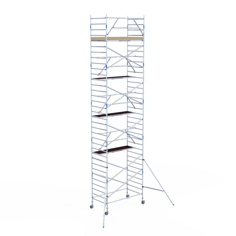Rolsteiger Alumexx Extra 135x250 11,2m werkhoogte tegen de gevel