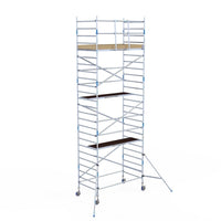 Steigeraanhanger 250 + Rolsteiger Alumexx Light 135x250 8,2m werkhoogte