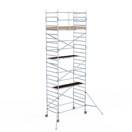 Steigeraanhanger 250 + Rolsteiger Alumexx Light 135x250 8,2m werkhoogte