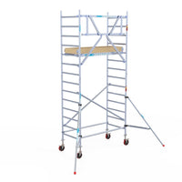Rolsteiger Basic 90x190 5,2m werkhoogte tegen de gevel