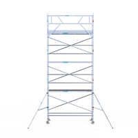 Rolsteiger Original 90x305 8,2m werkhoogte tegen de gevel