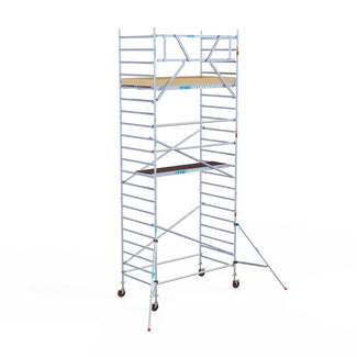 Rolsteiger Basic 135x250 7,2m werkhoogte tegen de gevel