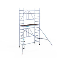 Combi kamersteiger werkhoogte 4.7m incl stab