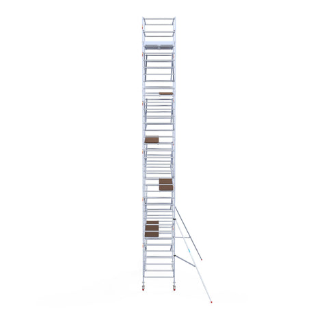 Steigeraanhanger afsluitbaar 305 + Rolsteiger Standaard 135x305 12,2m werkhoogte