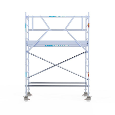 Rolsteiger Original  90x250 4,2m werkhoogte carbon vloer tegen de gevel