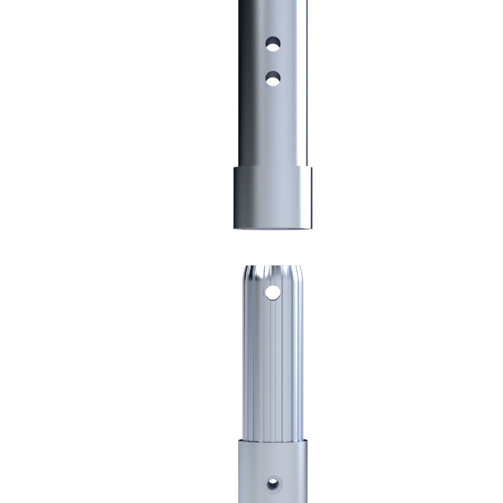 Rolsteiger opbouwframe 75 cm met 2 sporten