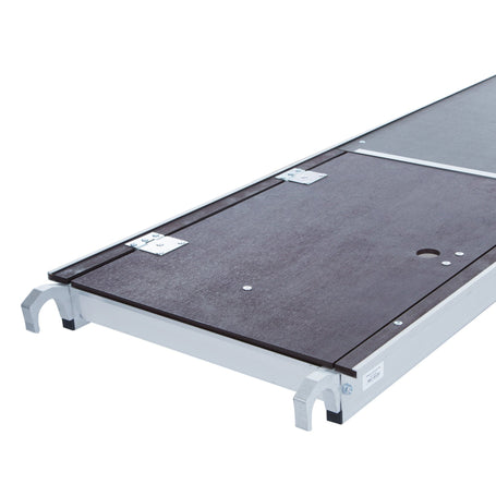 Steigeraanhanger 250 + Rolsteiger Standaard 135x250 6,2m werkhoogte enkele voorloopleuning