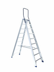 Dubbele trap professioneel 9 treden