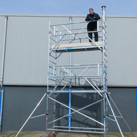 Rolsteiger Basic 75x190 4,2m werkhoogte tegen de gevel