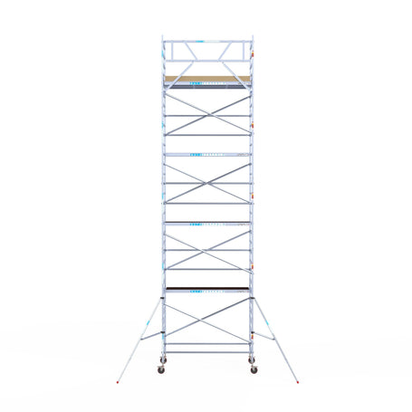 Steigeraanhanger afsluitbaar 250 + Rolsteiger Basic 135x250 10,2m werkhoogte