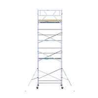 Rolsteiger Basic 135x250 9,2m werkhoogte tegen de gevel