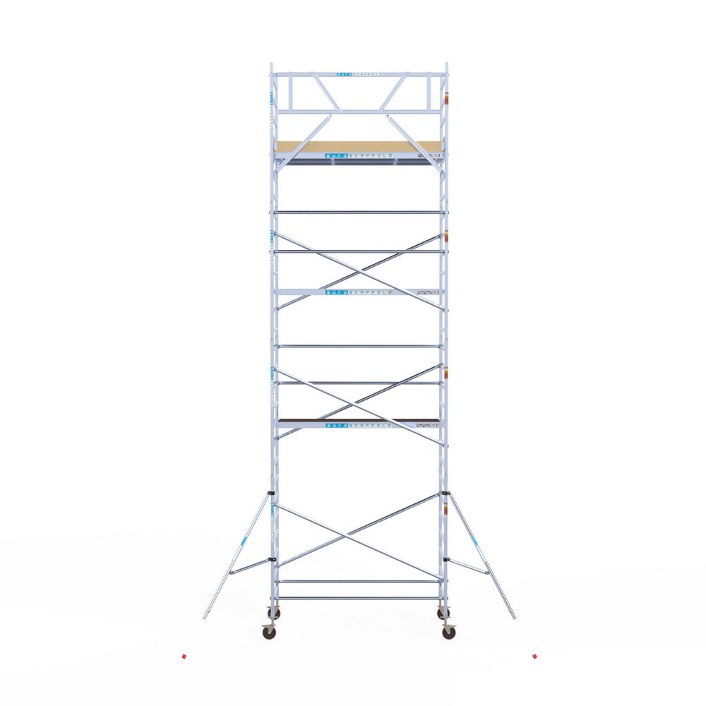 Rolsteiger Basic 135x250 9,2m werkhoogte tegen de gevel