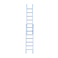 Eurostairs Reform ladder dubbel recht 2x7 sporten