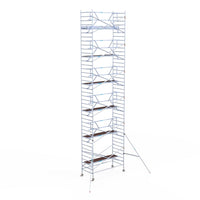 Rolsteiger Professional 135x305 13,2m werkhoogte tegen de gevel