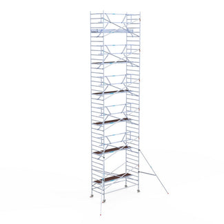 Rolsteiger Professional 135x305 13,2m werkhoogte tegen de gevel