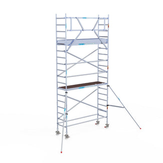 Rolsteiger Original 75x250 6,2m werkhoogte tegen de gevel