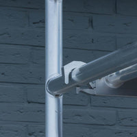 Rolsteiger Basic 75x305 9,2m werkhoogte tegen de gevel