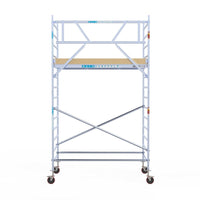 Rolsteiger Basic 135x250 5,2m werkhoogte tegen de gevel