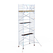 Steigeraanhanger afsluitbaar 250 + Rolsteiger Basic 135x250 8,2m werkhoogte