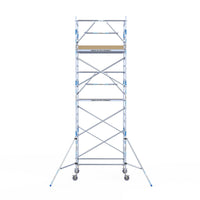 Rolsteiger Alumexx Extra 135x190 7,2m werkhoogte tegen de gevel
