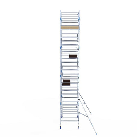 Rolsteiger Alumexx Light 135x250 9,2m werkhoogte tegen de gevel