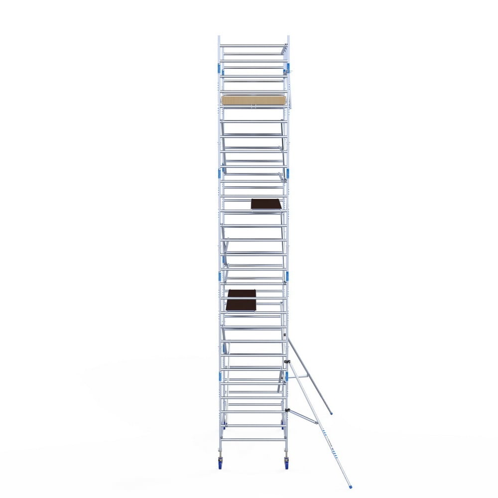 Rolsteiger Alumexx Light 135x250 9,2m werkhoogte tegen de gevel