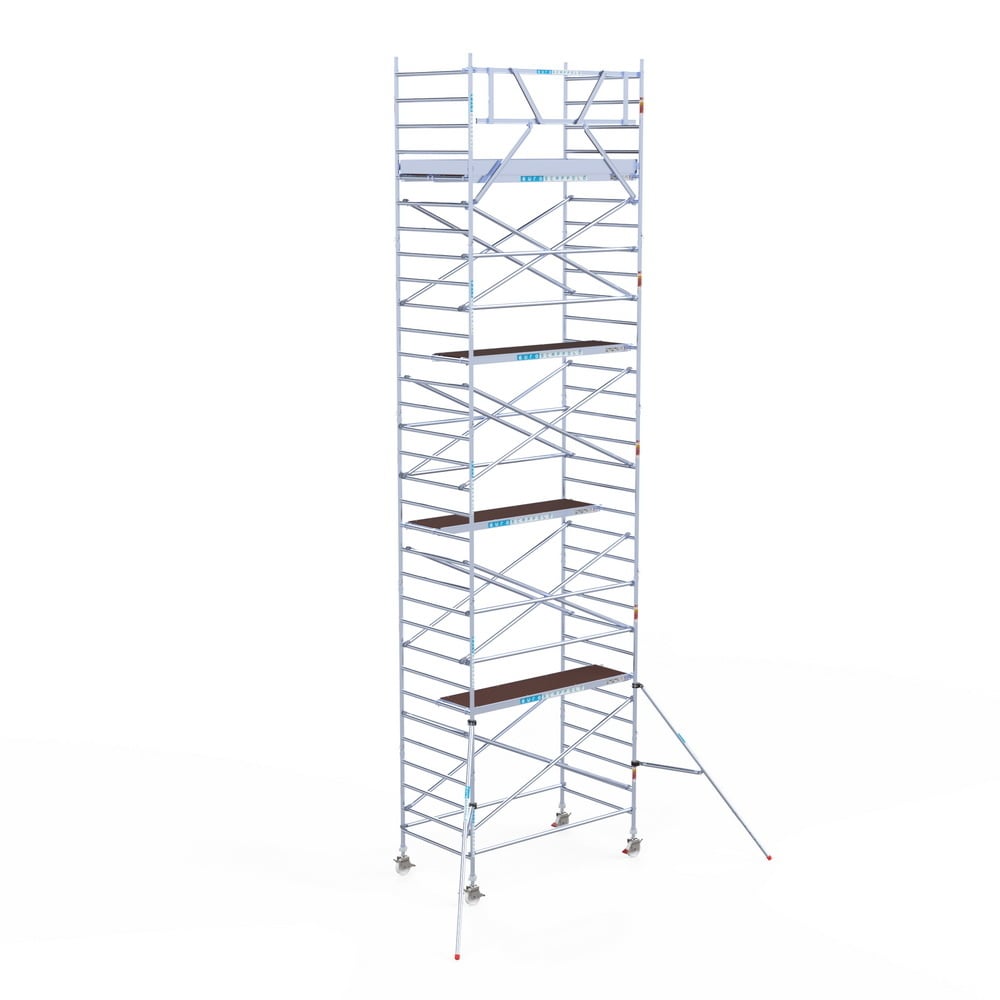 Rolsteiger Original 135x250 10,2m werkhoogte carbon vloer tegen de gev ...
