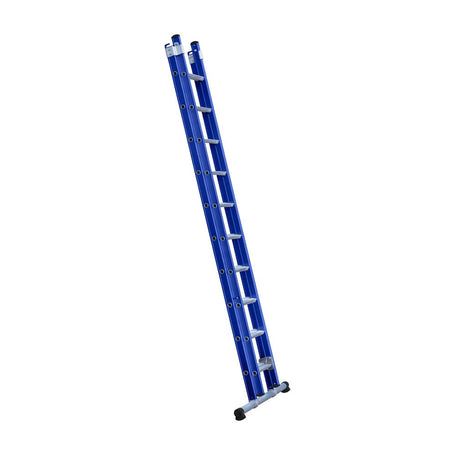 Eurostairs Reform ladder dubbel recht 2x10 sporten BLAUW