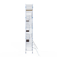 Rolsteiger Alumexx Extra 135x190 10,2m werkhoogte tegen de gevel