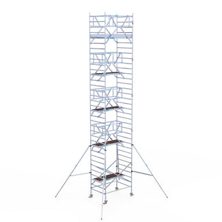 Rolsteiger Professional 135x190 11,2m werkhoogte carbon vloer vrijstaand