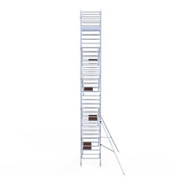 Rolsteiger Original  135x190 11,2m werkhoogte carbon vloer tegen de gevel