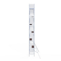 Rolsteiger Original  135x250 14,2m werkhoogte carbon vloer tegen de gevel