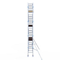 Rolsteiger Alumexx Light 75x250 8,2m werkhoogte tegen de gevel