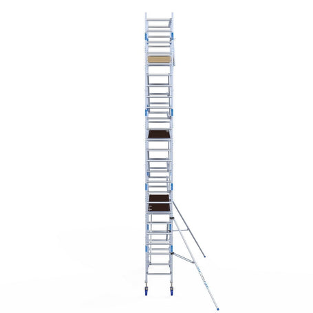 Rolsteiger Alumexx Light 75x250 8,2m werkhoogte tegen de gevel