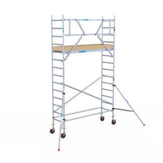 Rolsteiger Basic 75x250 5,2m werkhoogte tegen de gevel