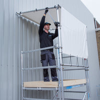 Doorwerktent compleet 1.90m