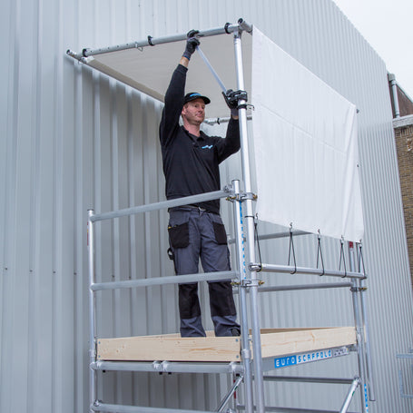 Doorwerktent compleet 1.90m