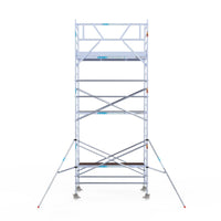 Rolsteiger Original  135x250 7,2m werkhoogte carbon vloer tegen de gevel