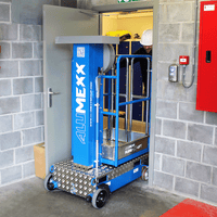Alumexx Manu-X-Lift personenlift 4,1m werkhoogte