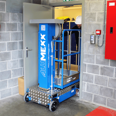 Alumexx Manu-X-Lift personenlift 4,1m werkhoogte