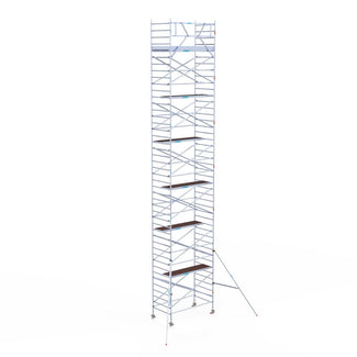 Rolsteiger Original 135x250 14,2m werkhoogte tegen de gevel