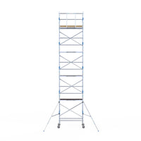 Rolsteiger Alumexx Light 90x190 10,2m werkhoogte tegen de gevel